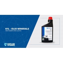 Olio Minerale Per Pompe Vuoto Lt 1 K1l