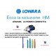 LOWARA 3HM04P05M 4 GIRANTI KW 0.5 HP 0.70